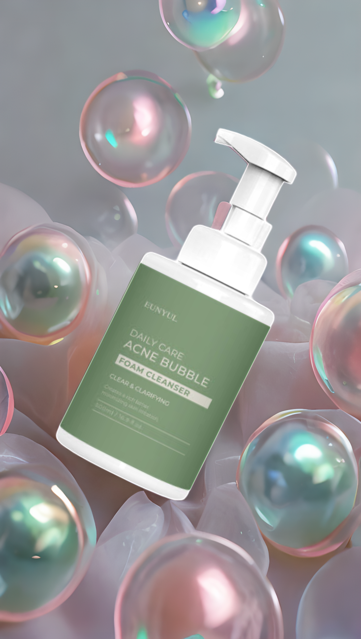 EUNYUL Daily Care Acne Bubble Foam Cleanser 500ml