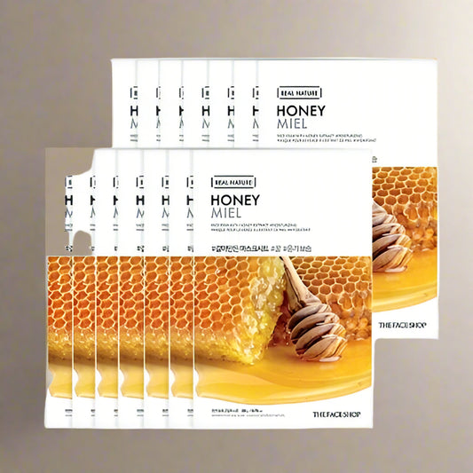 THE FACE SHOP REAL NATURE Face Mask #Honey (20g X 10ea)