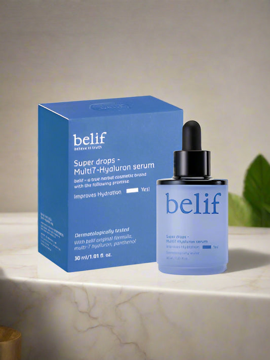 belif Super Drops Multi7-Hyaluron Serum 30ml