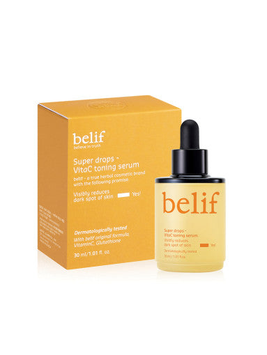 belif Super Drops VitaC Sérum Tonifiant 30 ml