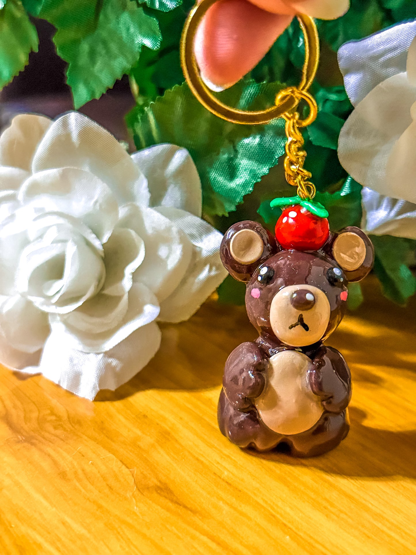 Berry the bear keychain