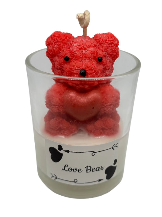 Love Bear candles