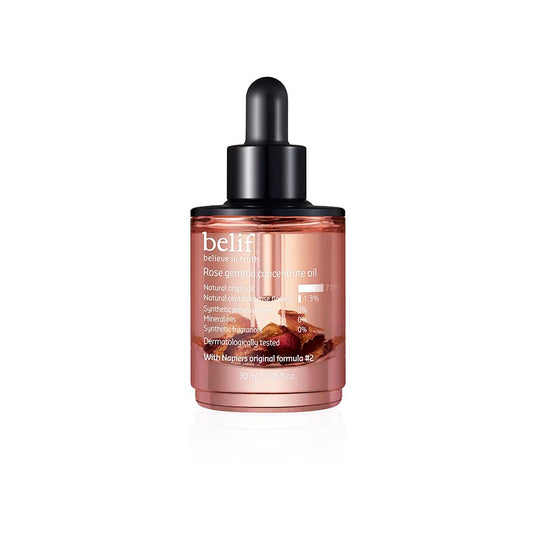 Huile concentrée de rose Gemma de belif 30 ml