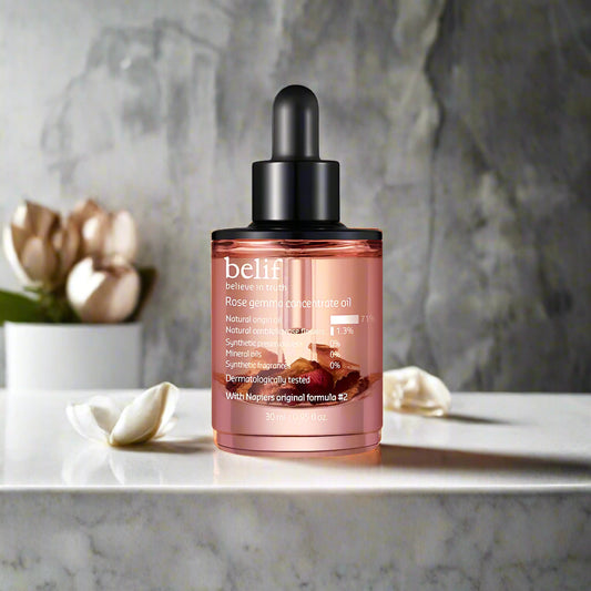 Huile concentrée de rose Gemma de belif 30 ml
