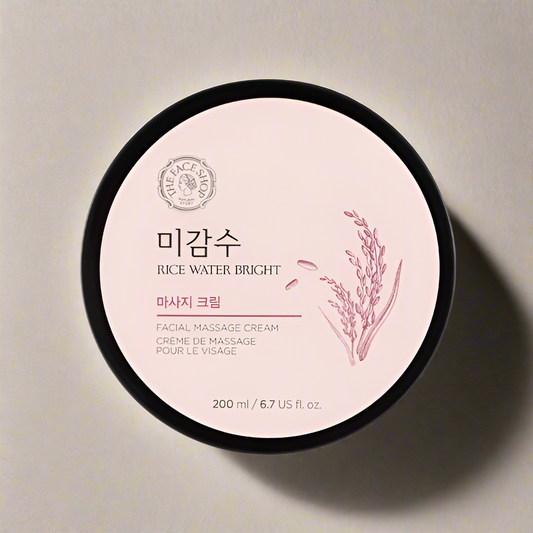 THE FACE SHOP Rice Water Bright Facial Massage Cream 200ml