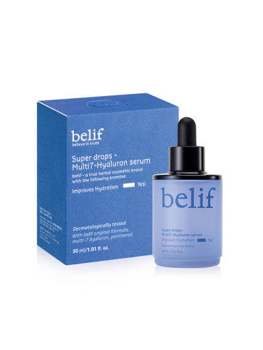 Sérum Belif Super Drops Multi7-Hyaluron 30 ml