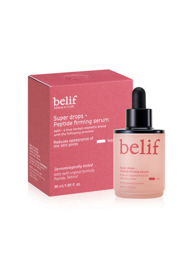 Sérum raffermissant aux peptides Belif Super Drops 30 ml